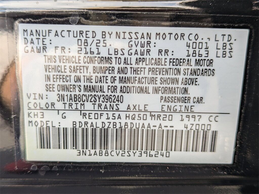 2025 Nissan Sentra SV Kennesaw GA 2025 Nissan Sentra SV Kennesaw GA
