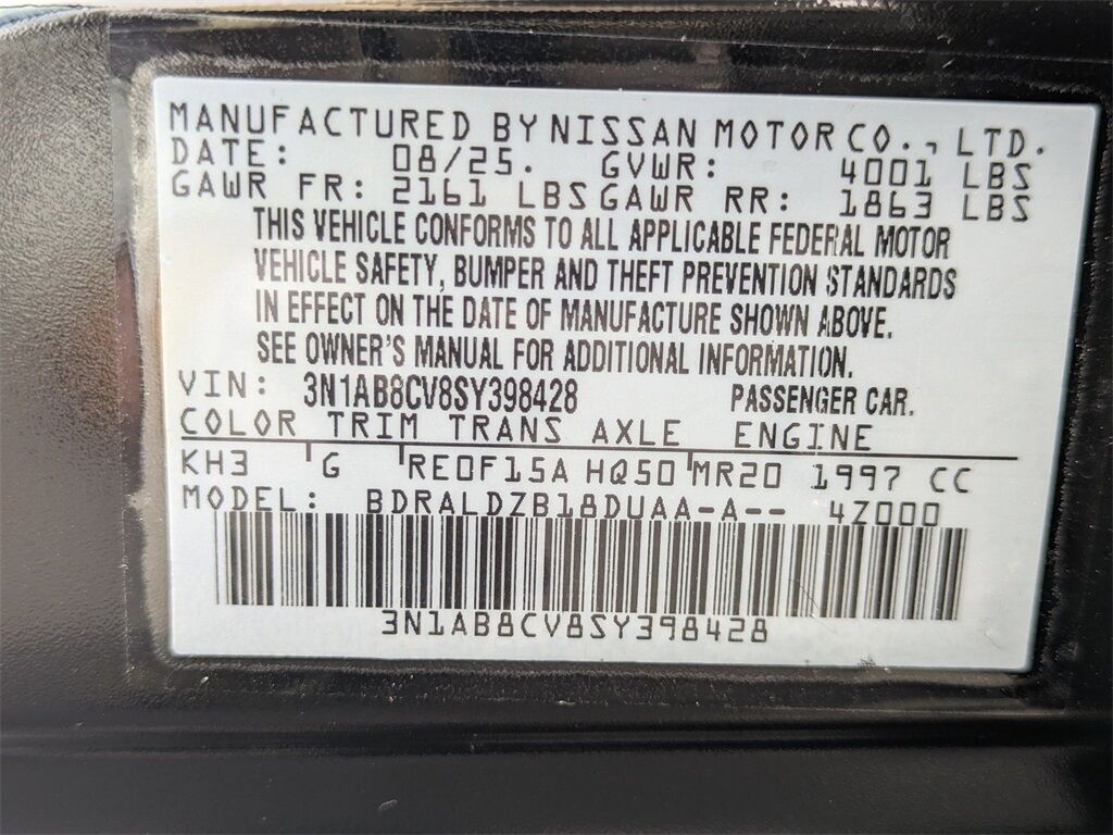 2025 Nissan Sentra SV Kennesaw GA 2025 Nissan Sentra SV Kennesaw GA