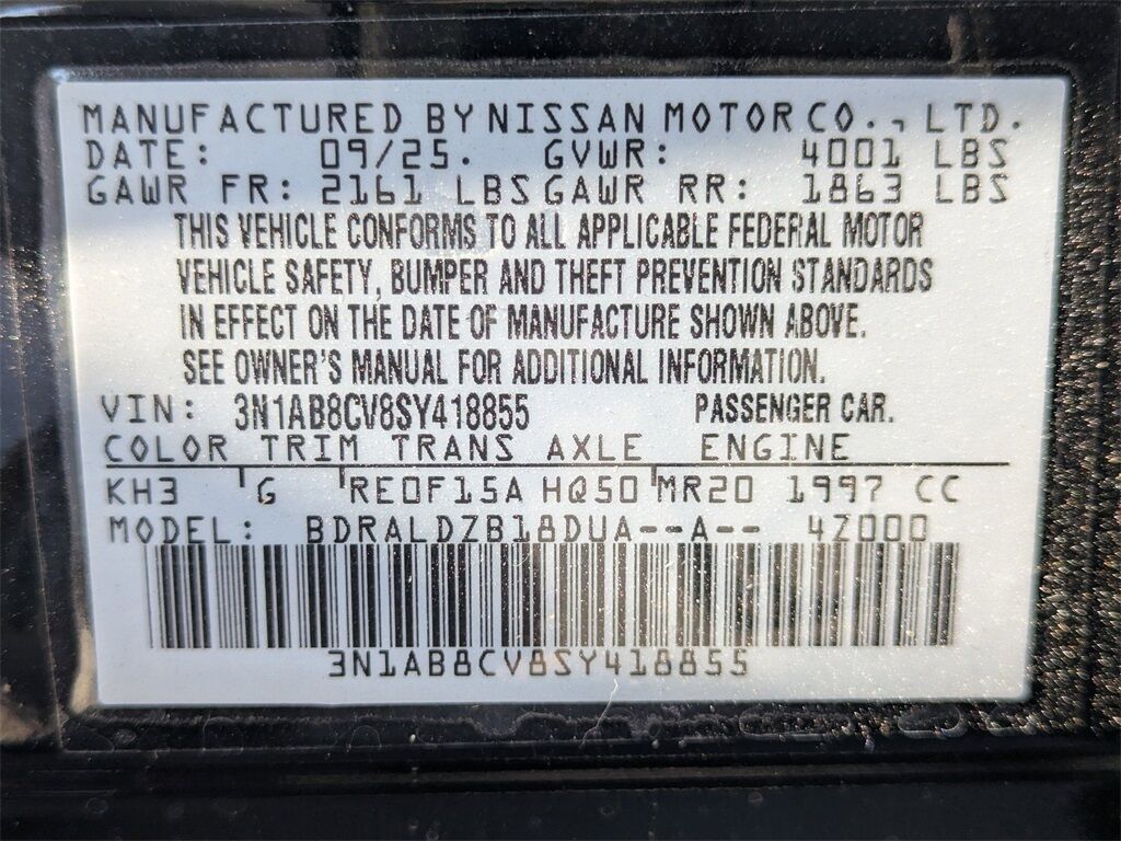 2025 Nissan Sentra SV Kennesaw GA 2025 Nissan Sentra SV Kennesaw GA