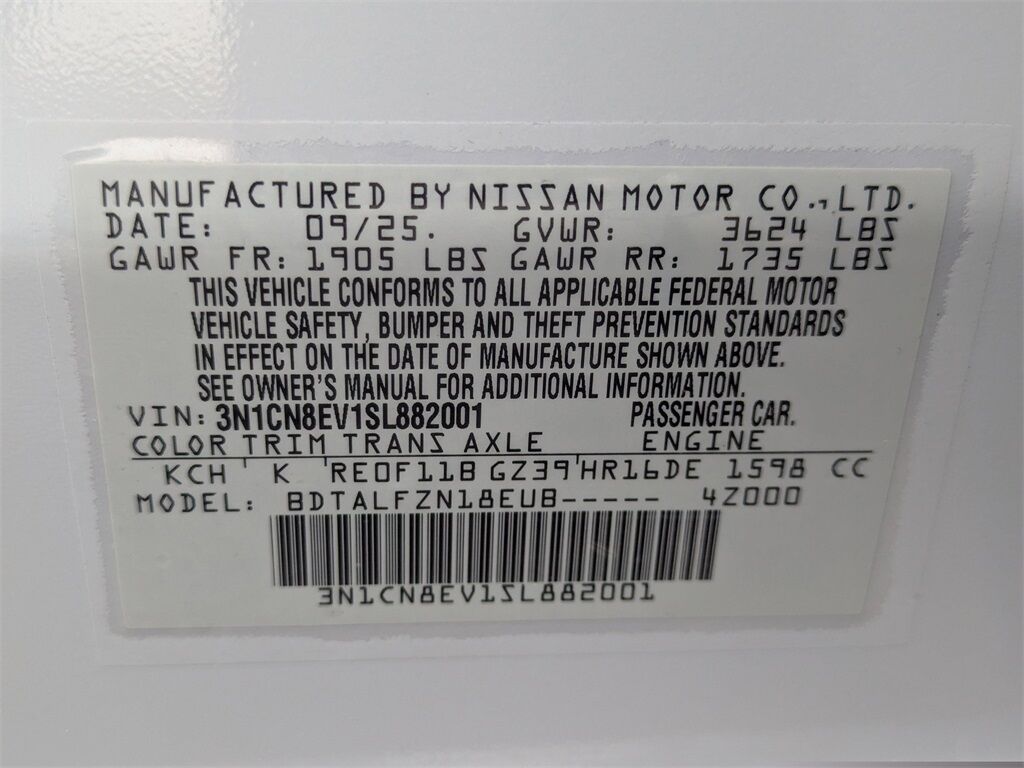 2025 Nissan Versa 1.6 SV Kennesaw GA 2025 Nissan Versa 1.6 SV Kennesaw GA