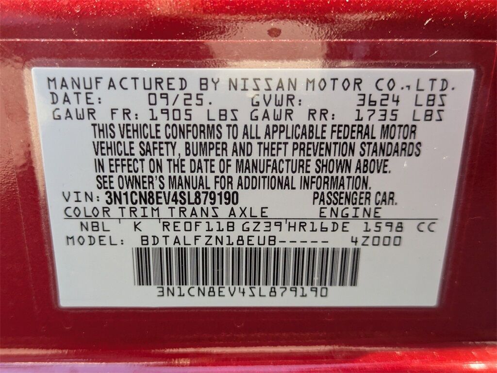 2025 Nissan Versa 1.6 SV Kennesaw GA 2025 Nissan Versa 1.6 SV Kennesaw GA