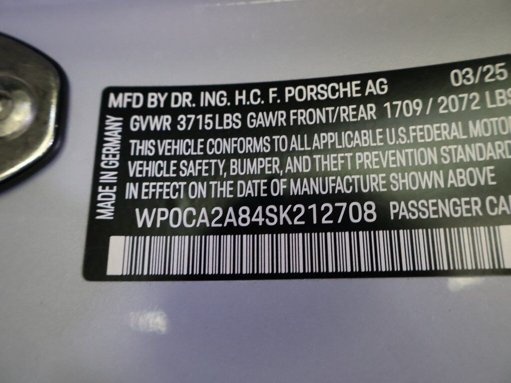 2025 Porsche 718 Boxster San Clemente CA