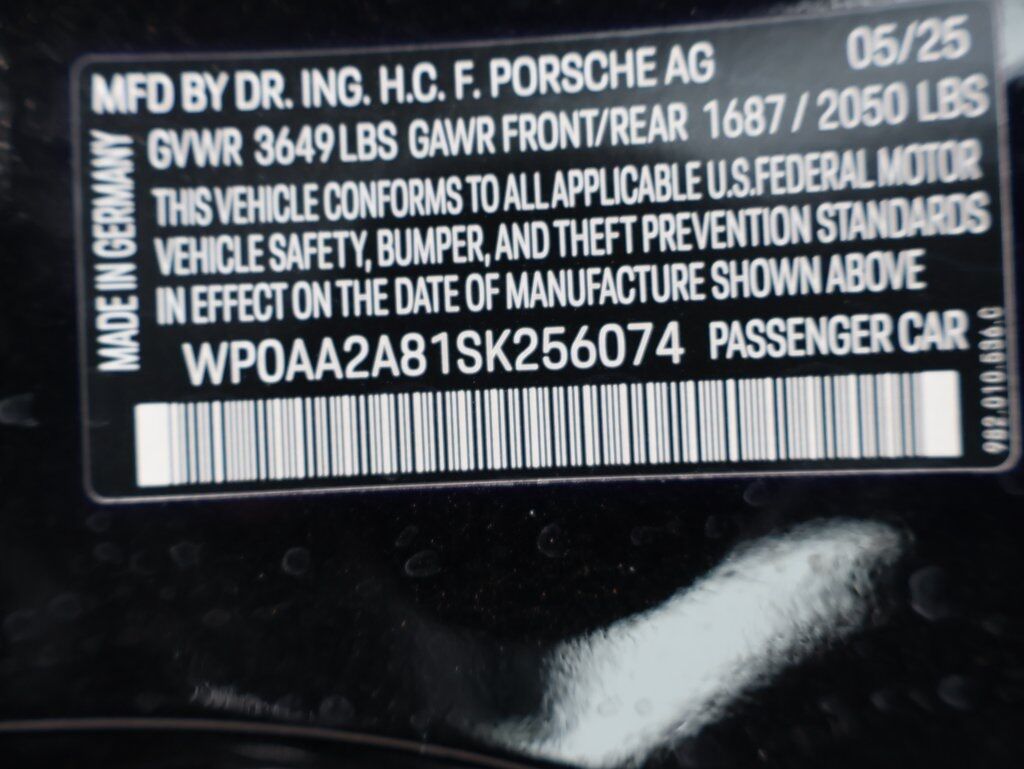 2025 Porsche 718 Cayman San Clemente CA