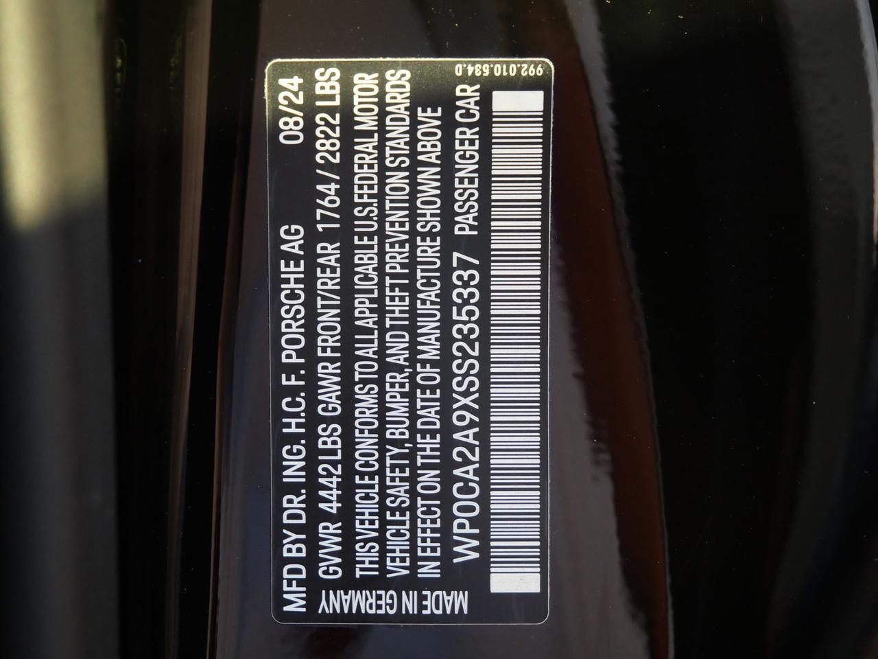 2025 Porsche 911 Carrera Carrera Lawrence KS