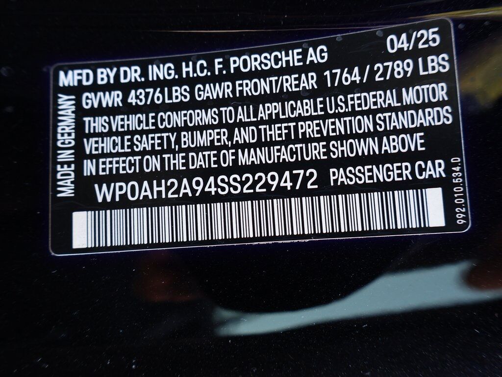 2025 Porsche 911 Carrera S San Clemente CA