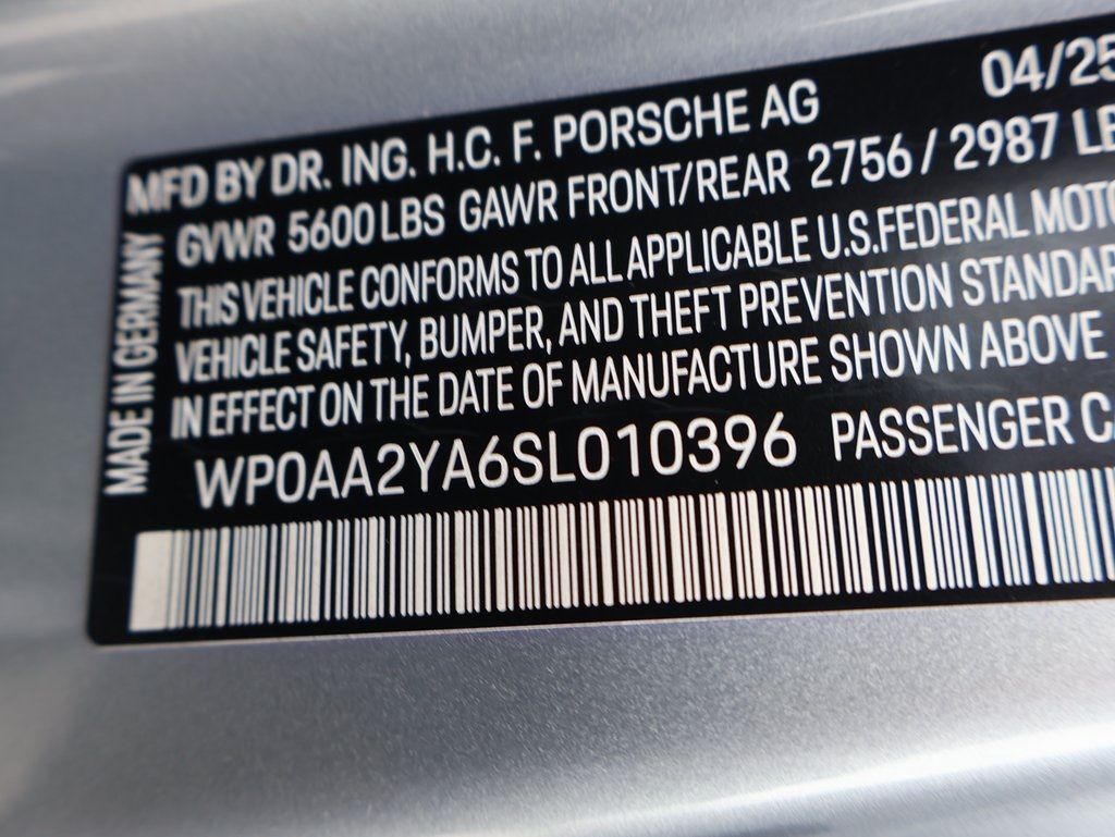 2025 Porsche Panamera San Clemente CA