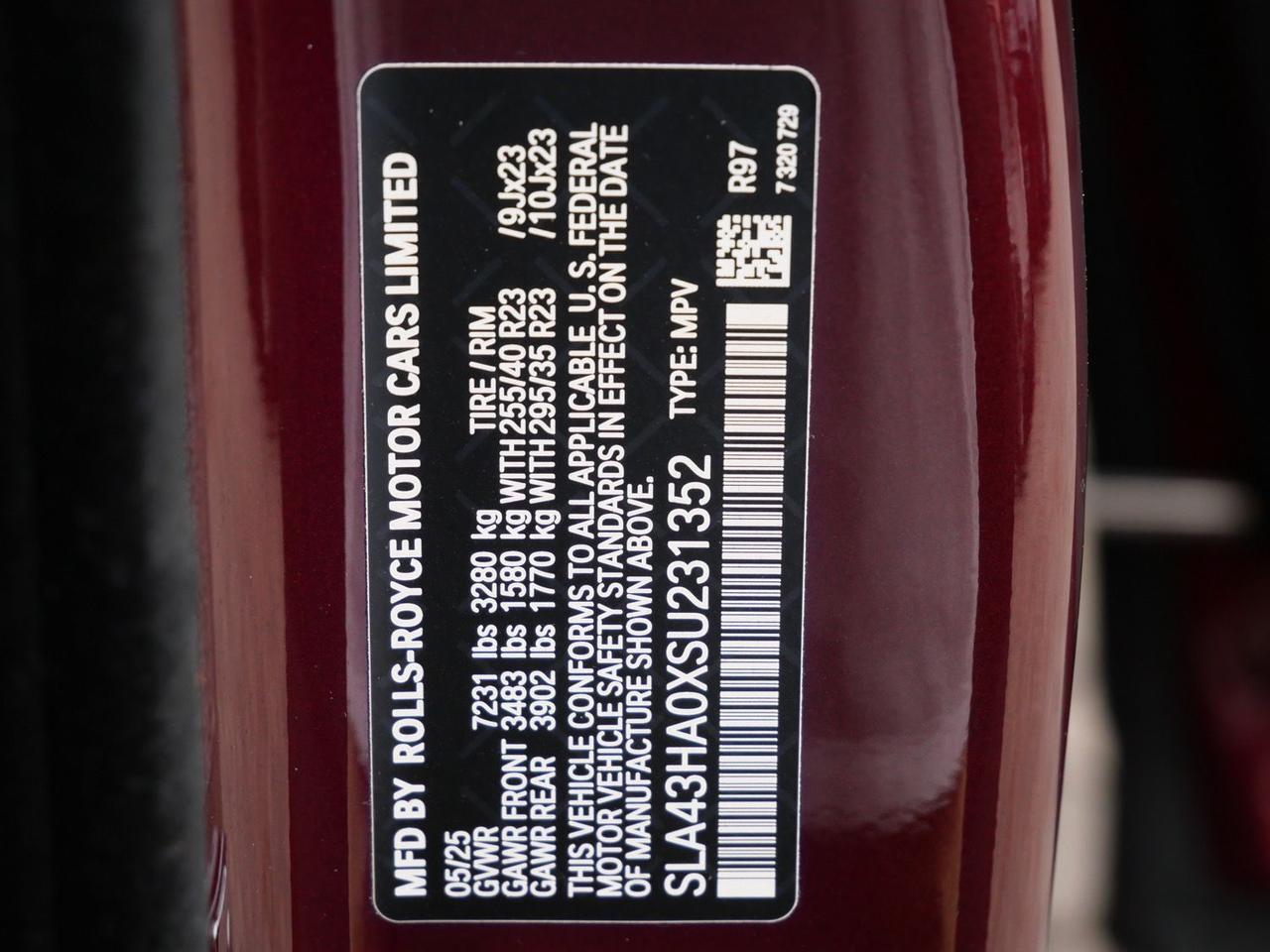 2025 Rolls-Royce Black Badge Cullinan Lawrence KS