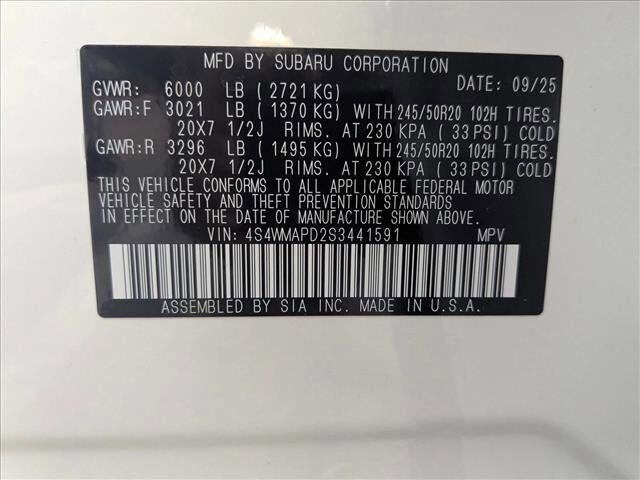 2025 Subaru Ascent Limited Roseville CA