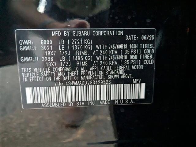 2025 Subaru Ascent Premium Roseville CA