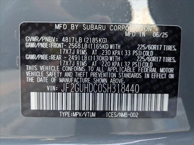 2025 Subaru Crosstrek Premium Roseville CA