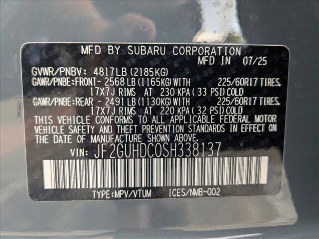 2025 Subaru Crosstrek Premium Roseville CA