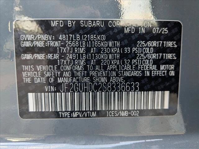 2025 Subaru Crosstrek Premium Roseville CA