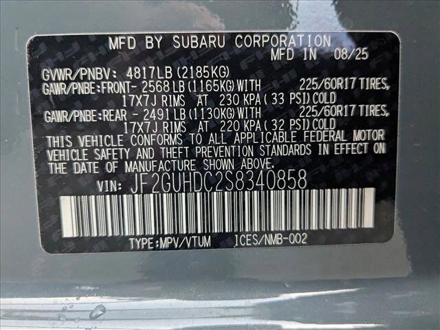 2025 Subaru Crosstrek Premium Roseville CA