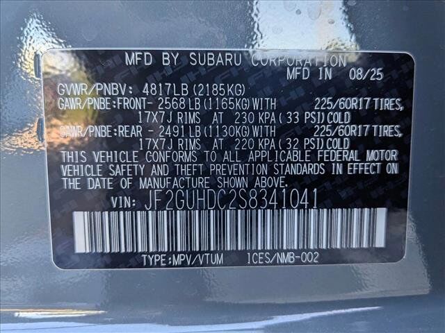 2025 Subaru Crosstrek Premium Roseville CA