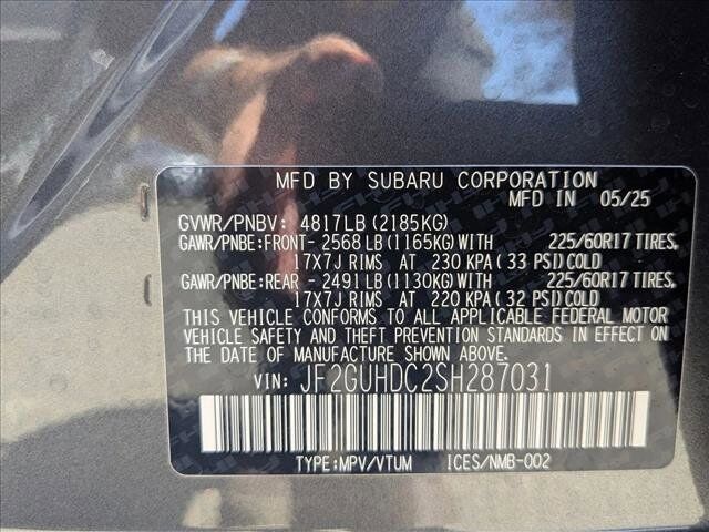 2025 Subaru Crosstrek Premium Roseville CA