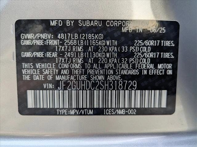 2025 Subaru Crosstrek Premium Roseville CA