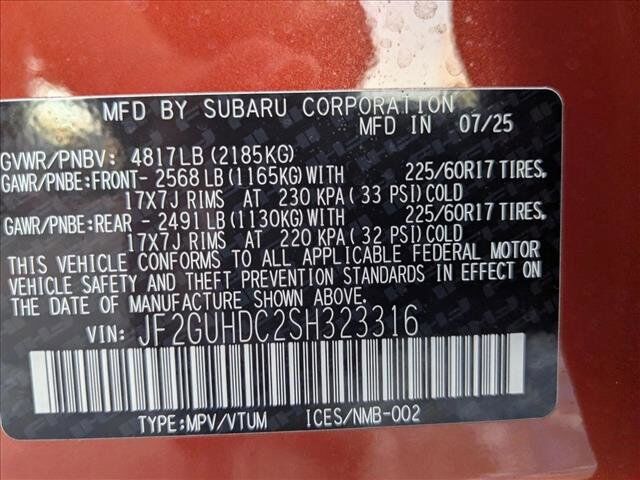 2025 Subaru Crosstrek Premium Roseville CA