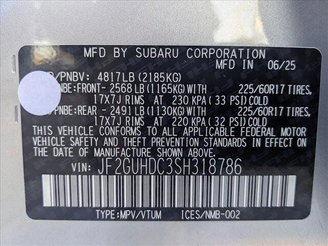 2025 Subaru Crosstrek Premium Roseville CA