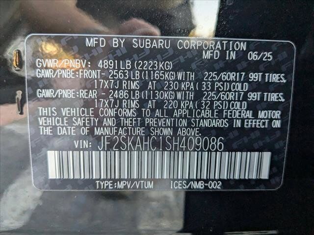 2025 Subaru Forester Wilderness Roseville CA