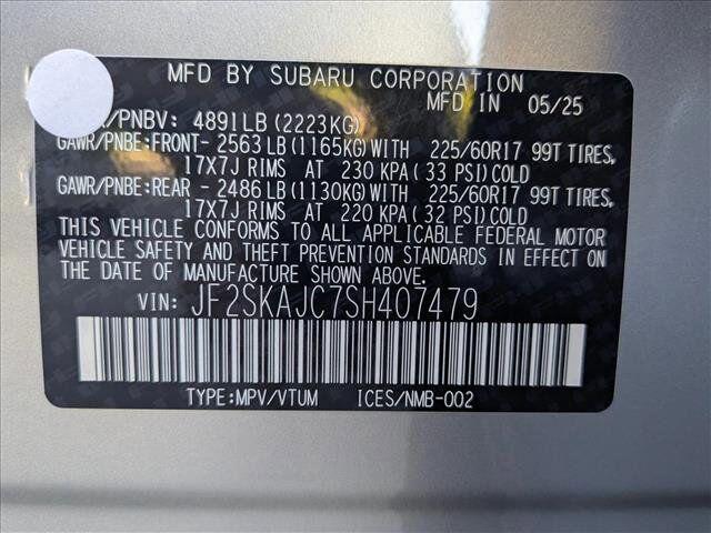 2025 Subaru Forester Wilderness Roseville CA