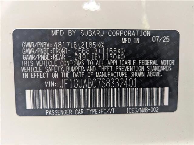 2025 Subaru Impreza Roseville CA