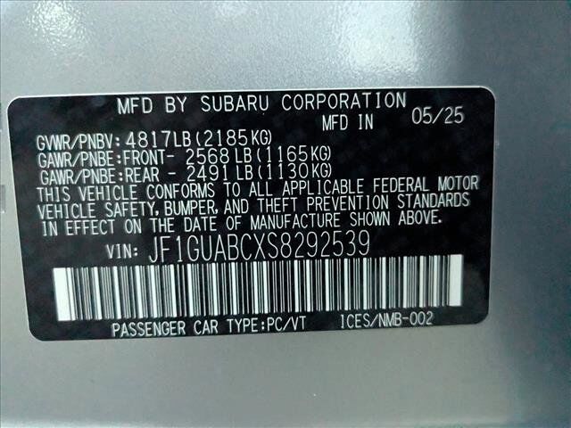 2025 Subaru Impreza Roseville CA