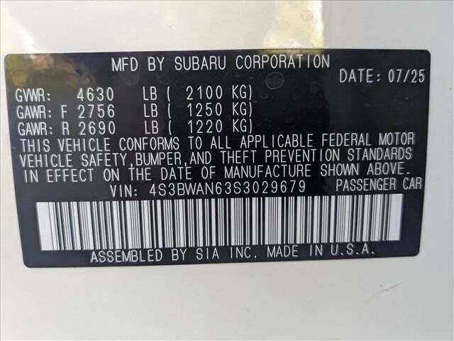 2025 Subaru Legacy Limited Roseville CA