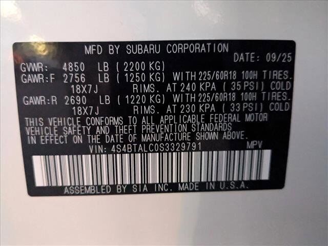 2025 Subaru Outback Onyx Edition Roseville CA