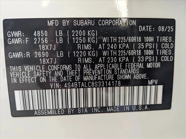 2025 Subaru Outback Onyx Edition Roseville CA