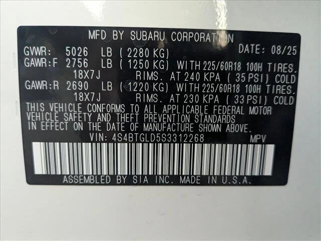 2025 Subaru Outback Onyx Edition XT Roseville CA