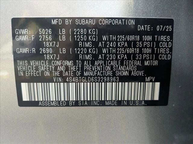 2025 Subaru Outback Onyx Edition XT Roseville CA