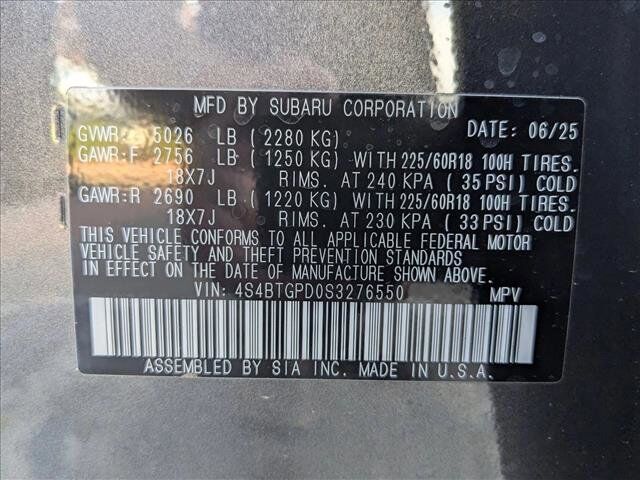 2025 Subaru Outback Touring XT Roseville CA