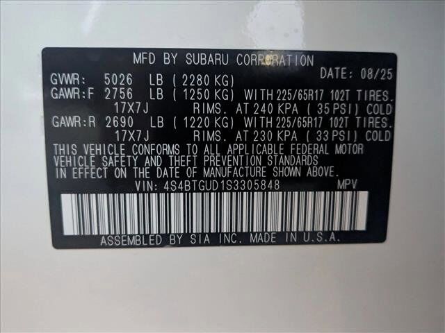 2025 Subaru Outback Wilderness Roseville CA