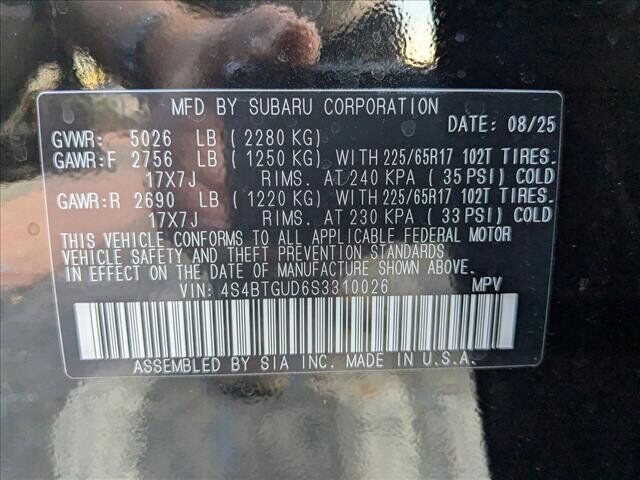 2025 Subaru Outback Wilderness Roseville CA
