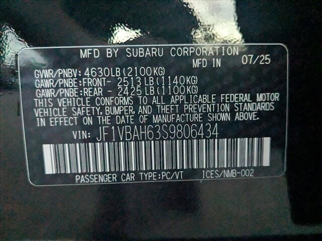 2025 Subaru WRX Premium Roseville CA