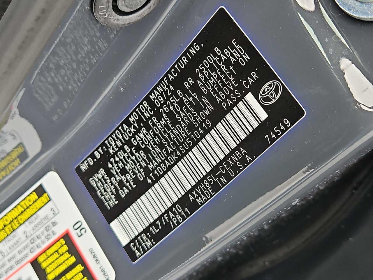 2025 Toyota Camry LE Irving TX