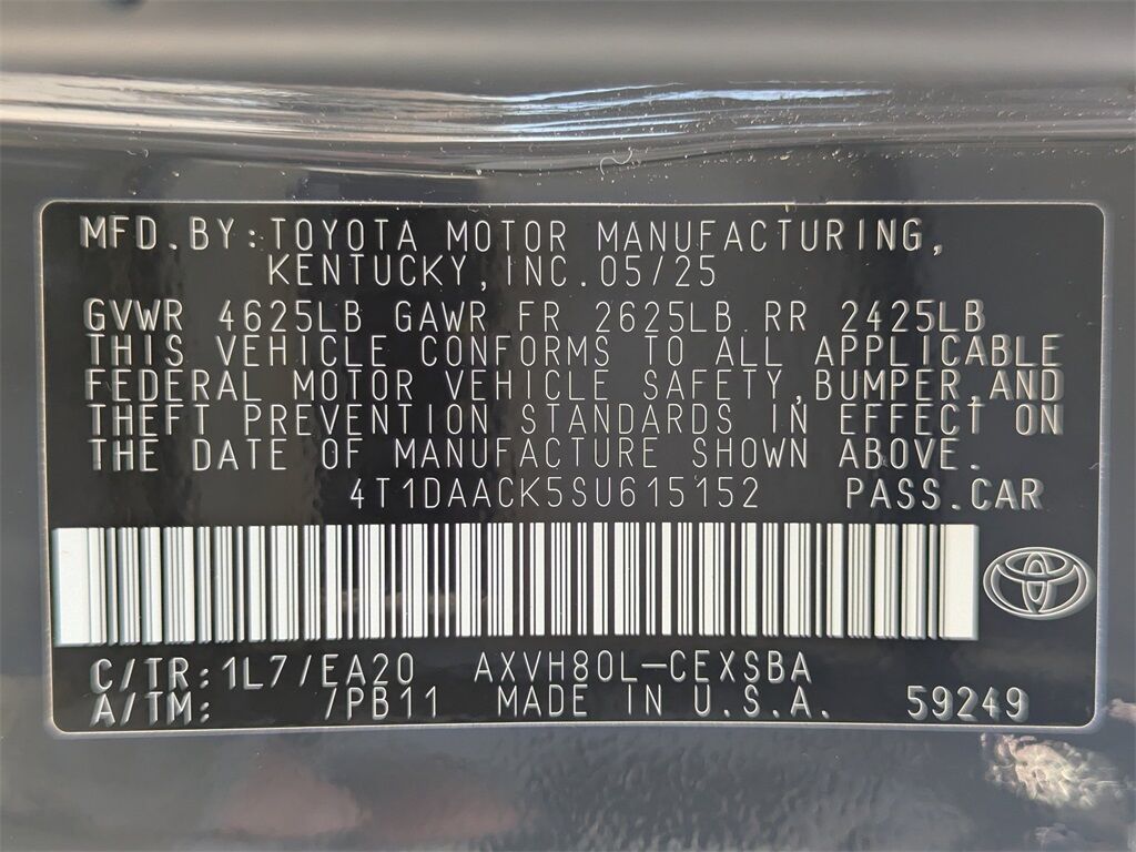 2025 Toyota Camry SE Kennesaw GA 2025 Toyota Camry SE Kennesaw GA