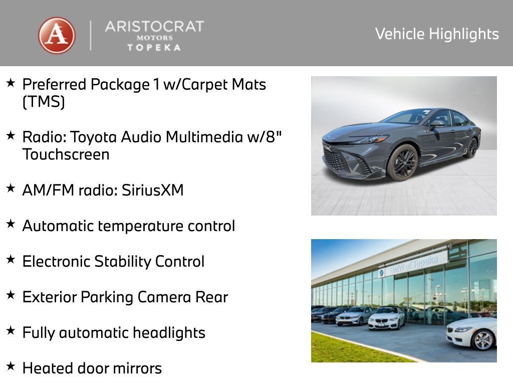 2025 Toyota Camry SE San Clemente CA