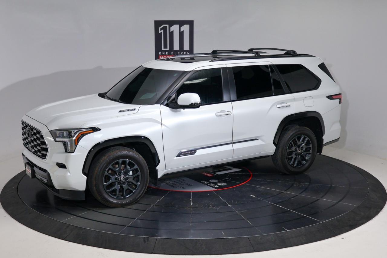 2025 Toyota Sequoia Platinum w/ Pwr Running Boards & Heads-Up 2025 Toyota Sequoia Platinum w/ Pwr Running Boards & Heads-Up