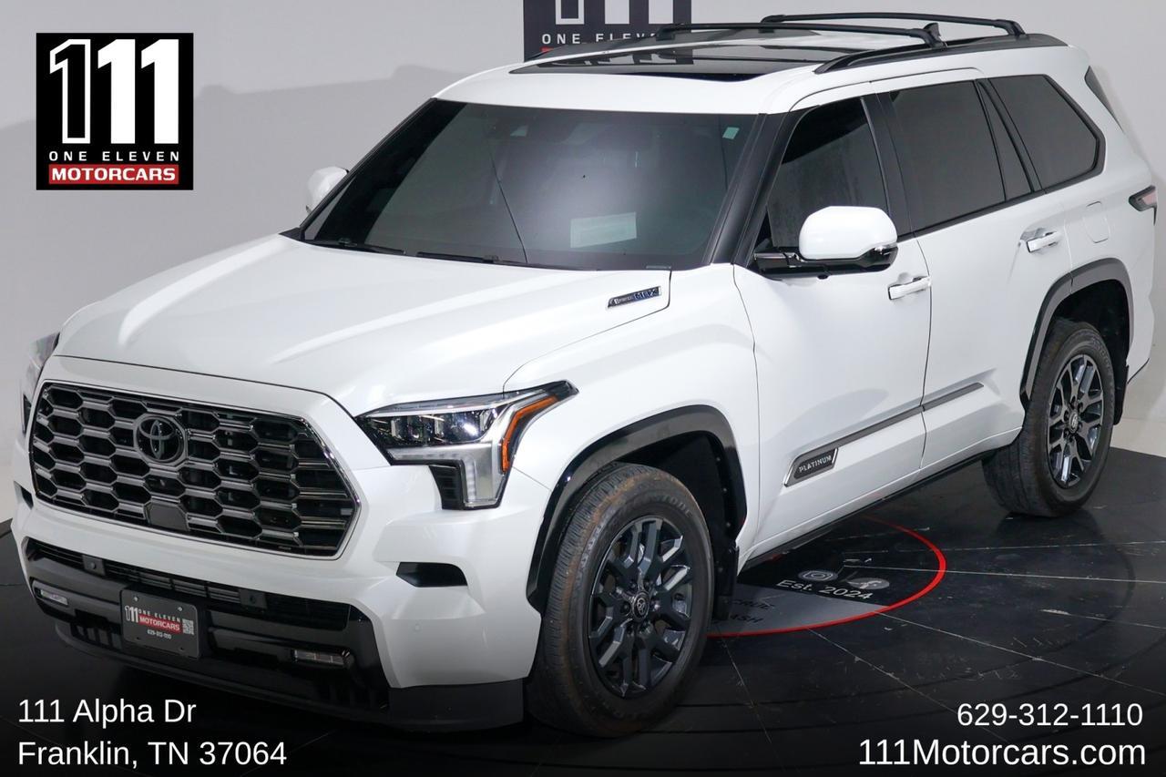 2025 Toyota Sequoia Platinum w/ Pwr Running Boards & Heads-Up 2025 Toyota Sequoia Platinum w/ Pwr Running Boards & Heads-Up