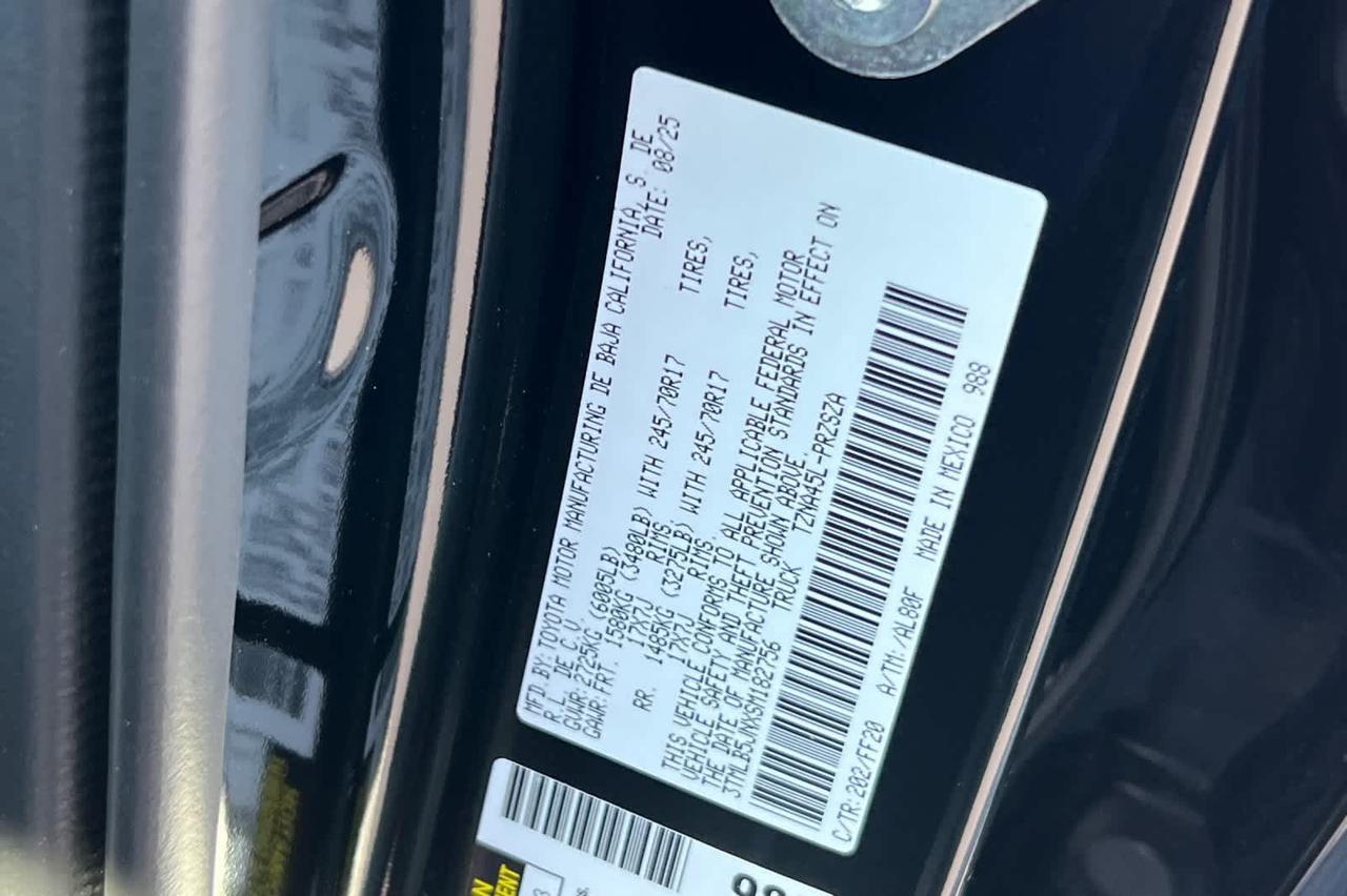 2025 Toyota Tacoma Limited Roseville CA