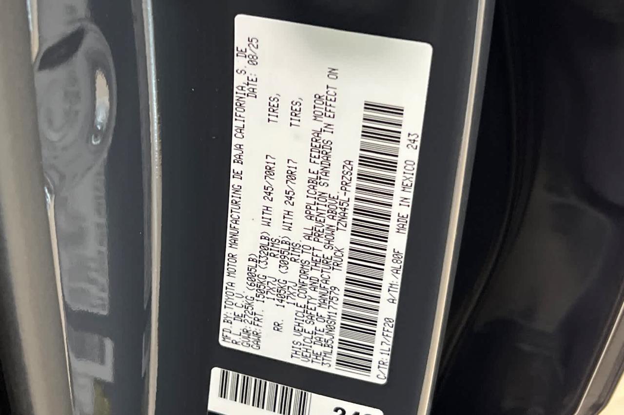 2025 Toyota Tacoma SR5 Roseville CA