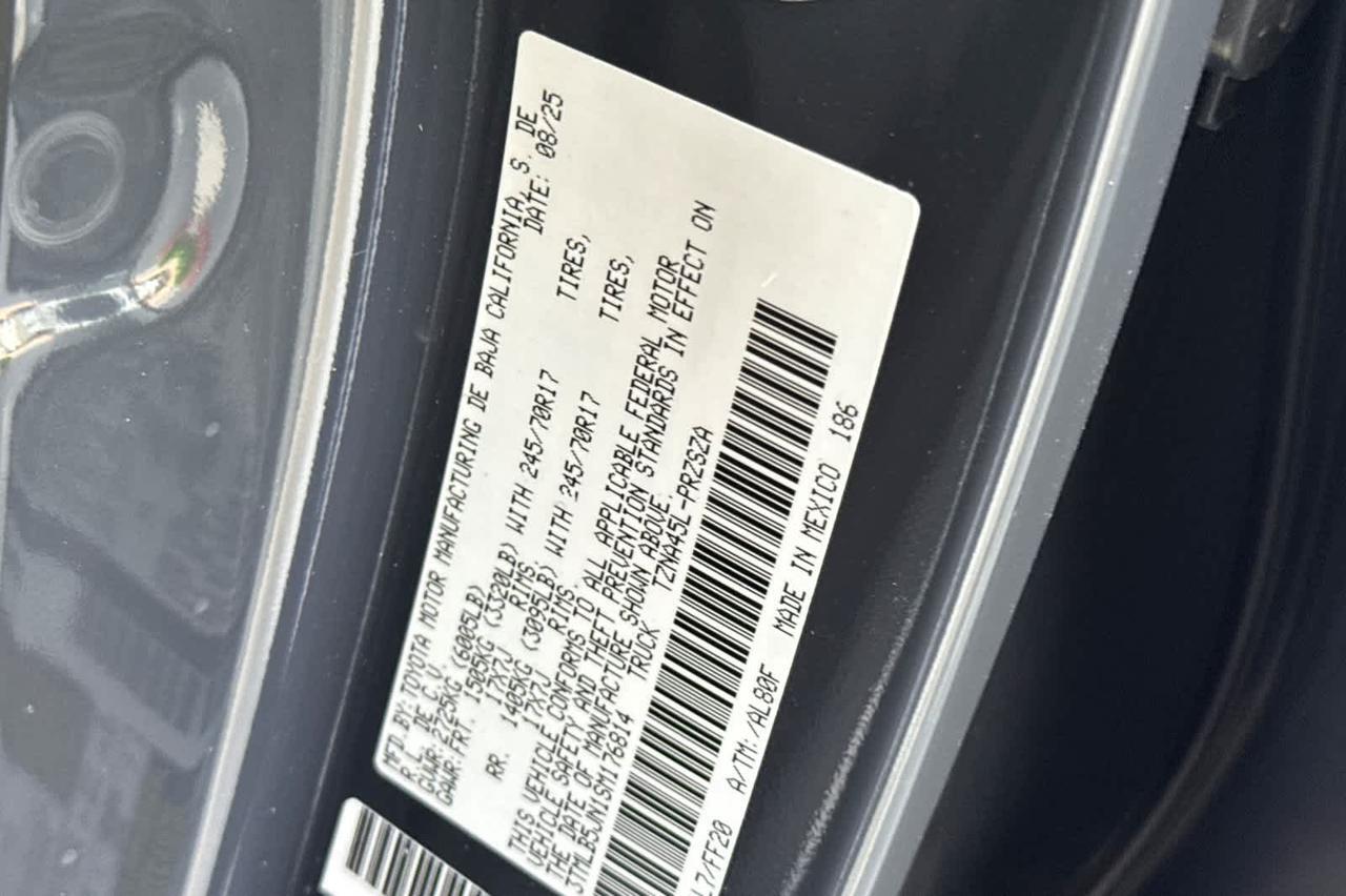 2025 Toyota Tacoma SR5 Roseville CA
