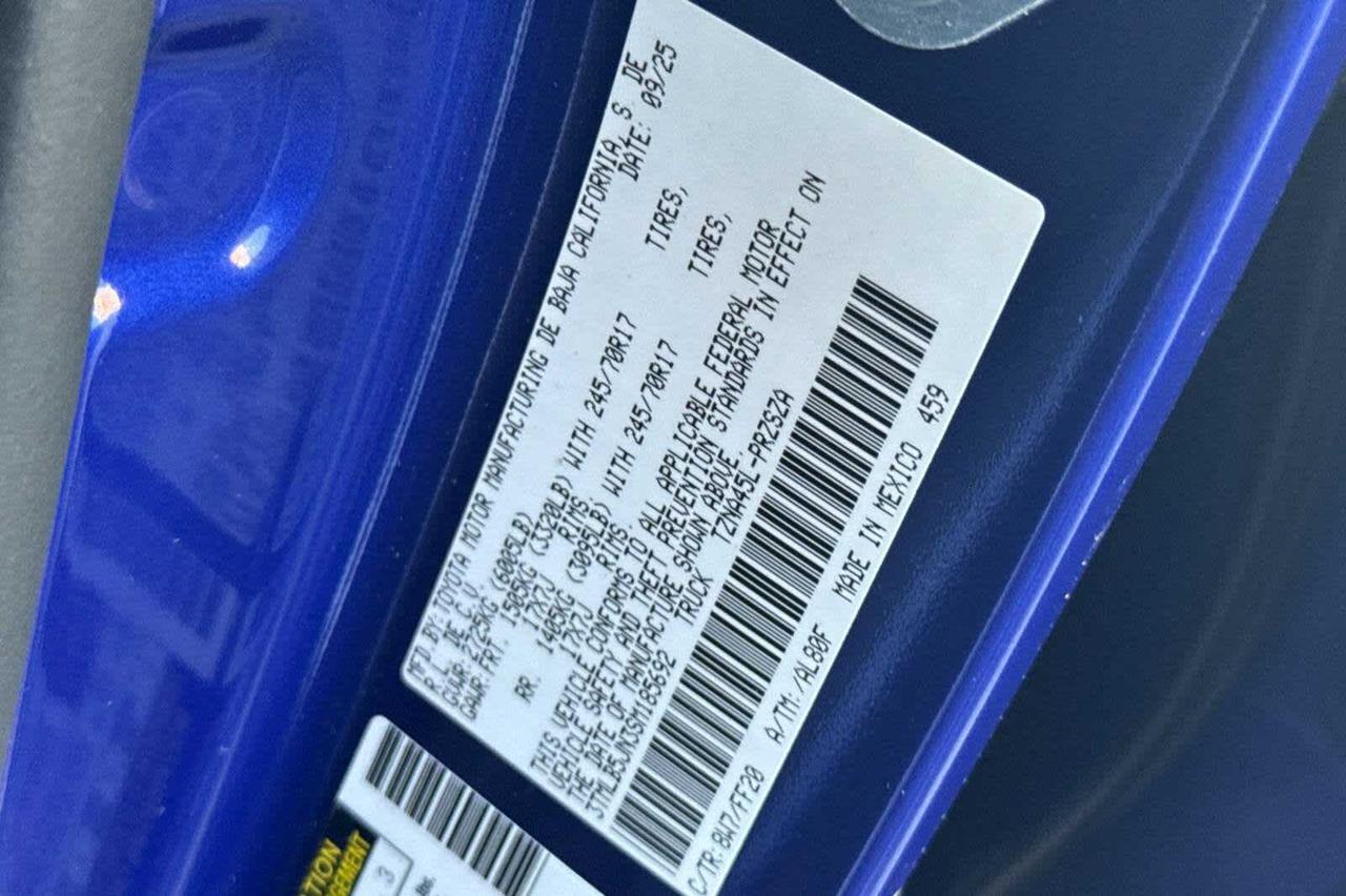 2025 Toyota Tacoma SR5 Roseville CA