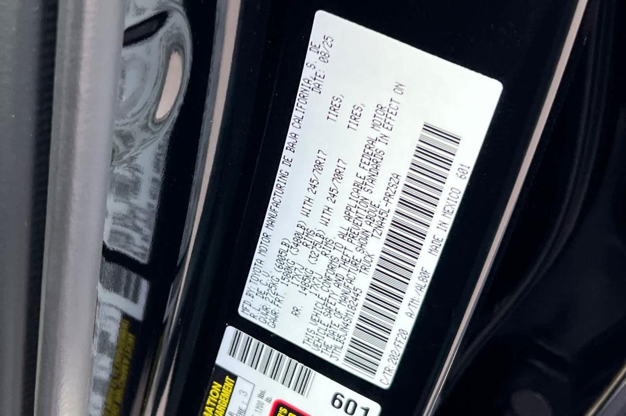2025 Toyota Tacoma SR5 Roseville CA