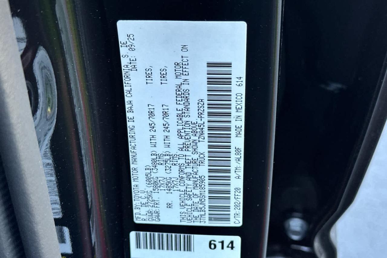 2025 Toyota Tacoma SR5 Roseville CA