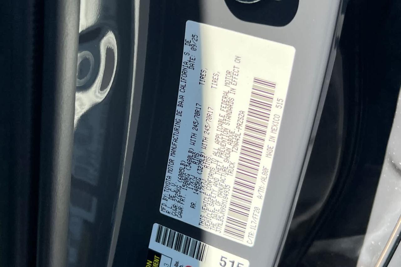 2025 Toyota Tacoma SR5 Roseville CA