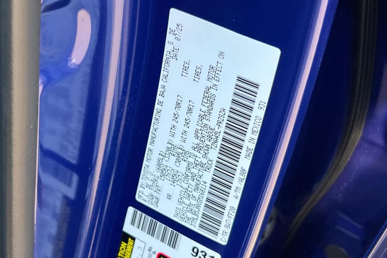 2025 Toyota Tacoma SR5 Roseville CA