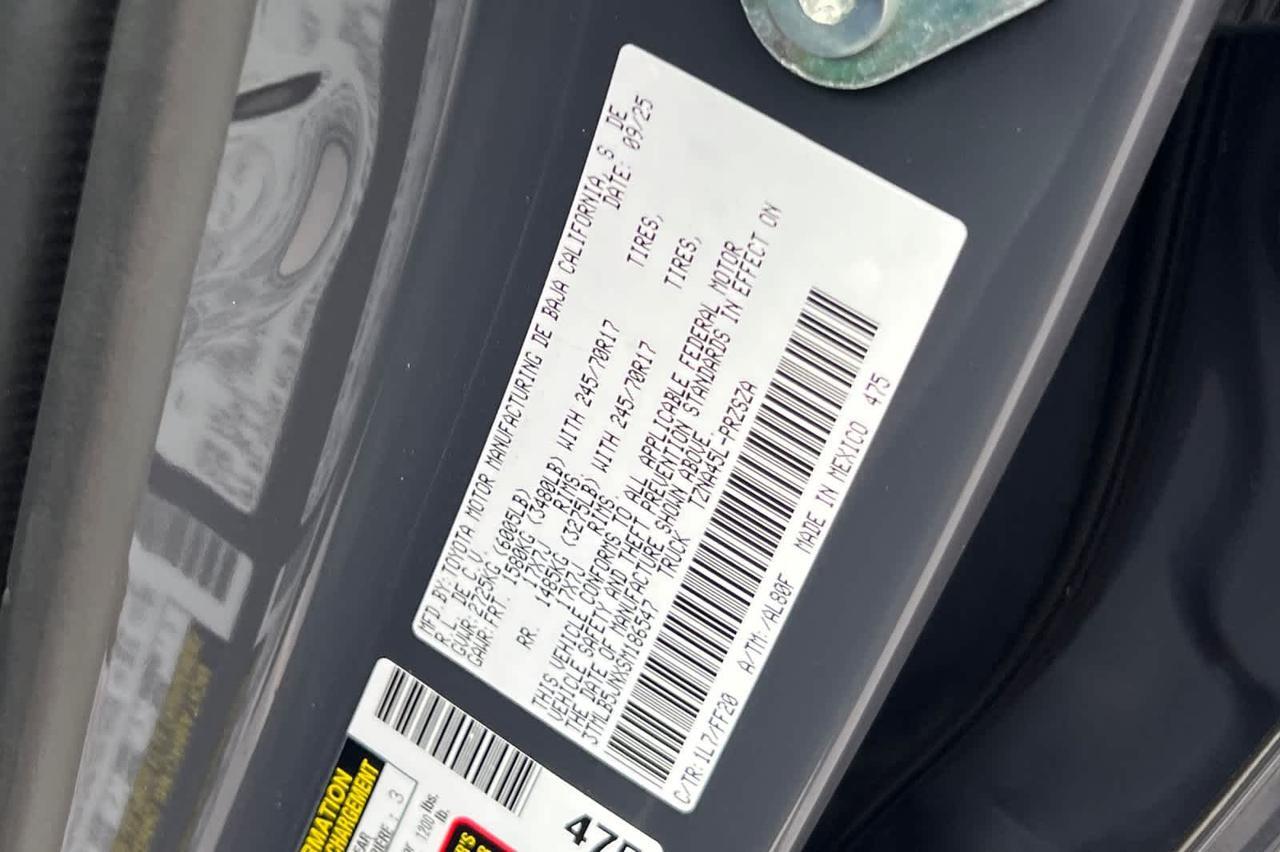 2025 Toyota Tacoma SR5 Roseville CA
