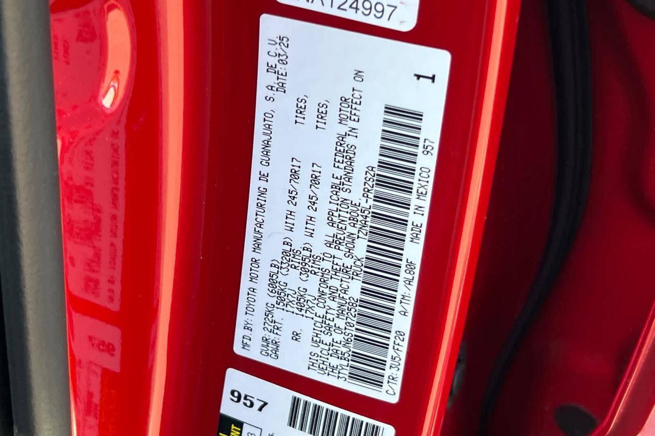 2025 Toyota Tacoma SR5 Roseville CA